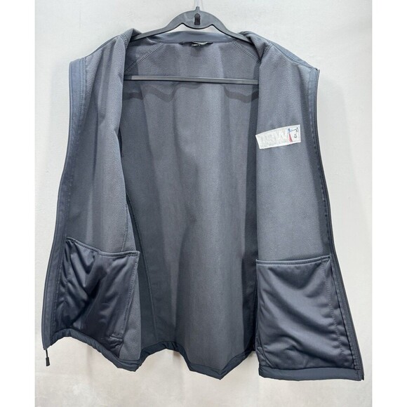World Poker Tour Port Authority Vest Men’s XL Gray Full Zip Embroidered Logo EUC - Picture 7 of 9